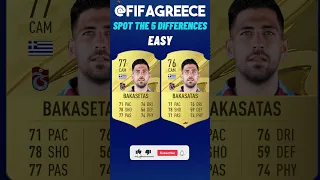 SPOT THE 5 DIFFERENCES FIFA 23 CARDS