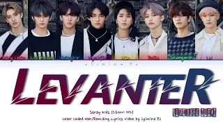 Stray Kids (스트레이 키즈) - 'Levanter (English Ver.)' Lyrics (Color Coded_Eng)