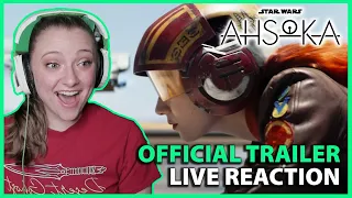 Ahsoka Official Trailer | LIVE REACTION!