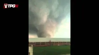 A View Of Tornado From Nick Saban's Office