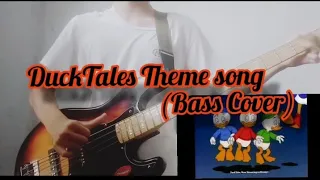 DuckTales op theme (bass cover) #ducktales