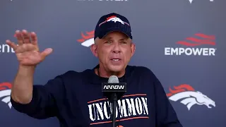 Sean Payton Shares Chilling Story about 1st Visit to Empower Field at Mile High