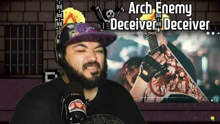 Arch Enemy - Deceiver, Deceiver (OFFICIAL VIDEO) (Reaction)