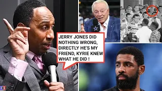 THE MATRIX: C00N SPECIAL STEPHEN A. SMITH & SHAQUILLE O'NEAL DEFEND JERRY JONES BUT BLAME KYRIE