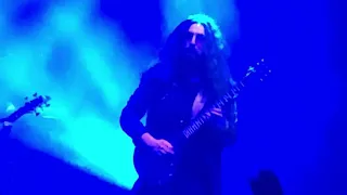Cradle of Filth black metal guitar shredding live front row