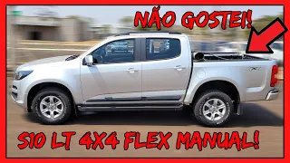 ❌TRETA na S10 Flex!😱Pontos NEGATIVOS👎da S10 LT 4X4 2.5 FLEX CD MANUAL 2016/2017!😎