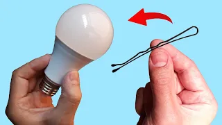 Take a Common Hair Pins and Fix All the LED Lamps in Your Home! How to Fix or Repair LED Bulbs Easy!