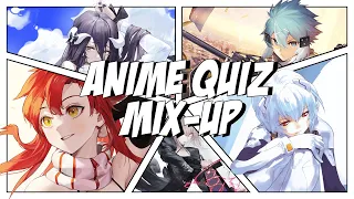 Anime Quiz Mix-Up - Openings, Hangman Game, 4 Images 1 OP, Vocals and Silhouettes