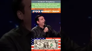 Stock market crash sign prophecy - Hank Kunneman 7/18/21