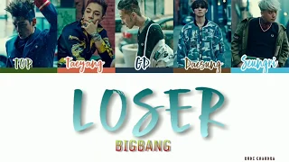 BIGBANG (빅뱅)-'LOSER' (Color Coded Lyrics Eng/Rom/Han/가사)