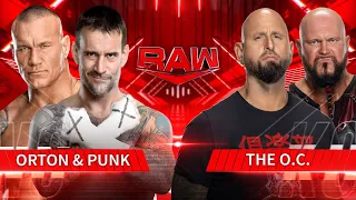 WWE2K24 | Randy Orton & CM Punk vs. The O.C. | Tag Team Match