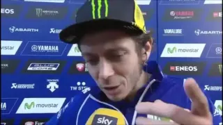 Intervista di Guido Meda a Valentino Rossi - GP. Valencia (8 Nov 2015)