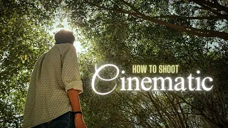How to Shoot CINEMATIC VIDEO with your Phone !