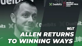 Allen Bounces Back From Masters Disappointment | R1, 4-2 Gilbert | Duelbits World Grand Prix