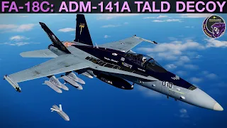 FA-18C Hornet: ADM-141A TALD Decoy Tutorial | DCS