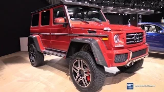 2017 Mercedes Benz G Class G550 4x4² - Exterior and Interior Walkaround - 2016 LA Auto Show