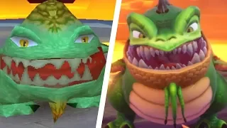 Spyro Reignited Trilogy - All Bosses Comparison (PS4 vs Original)