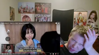 DIMPLES CHEEKS AND SMILES OH MY! Reaction to TWICE REALITY "TIME TO TWICE" Spring Picnic EP.01