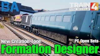 Formation Designer Is HERE - PC Open Beta - Train Sim World 4