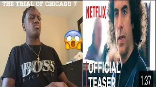 The Trial Of The Chicago 7 | Official Trailer | Netflix *Reaction*