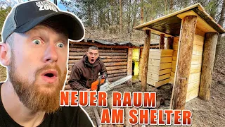 Fritz reagiert auf NEUER Raum für den XXL Shelter von Survival Mattin | Fritz Meinecke