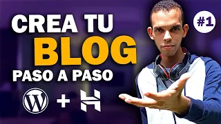 🔴 COMO CREAR UN BLOG EN WORDPRESS PASO A PASO (Parte 1)