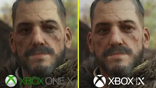A Plague Tale Innocence Xbox Series X vs Xbox One X 4K Graphics Comparison