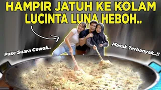 KAGET BANGET LUCINTA LUNA SELAMA MASAK PAKAI SUARA COWOK??