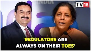 'Regulators Are Always On Their Toes, Seized Of The Matter': Nirmala Sitharaman On Adani Stock Crash