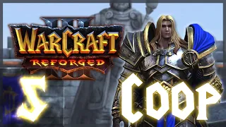 Warcraft 3 - Reforged - COOP - INSANE! - Прохождение - #5 Кто заливает катку?