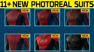 I ADDED 11+ NEW PHOTOREALISTIC Suits To Marvels Spider Man PC And They're PERFECT