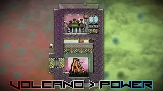 Oxygen Not Included - Turn The Volcano Into a Battery!