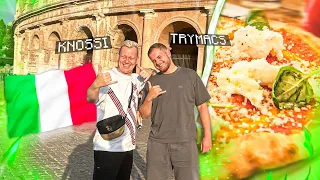 😍😨2 NPCs in ROM! | TOP 3 PIZZA RESTAURANTS tasting! - VLOG mit Knossi!