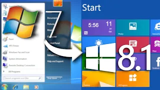 Windows 7 Transformed into Windows 8.1