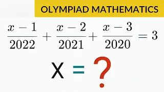 Finland | You should know this | Math Olympiad Trick | find the value of X