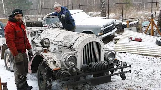 «Бугатти» 50 лет без движения! Она будет как новая!