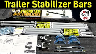 JT's Strong Arm Trailer Jack Stabilizers from LCI (Install and Review)