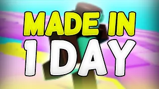 I Made An ENTIRE ROBLOX GAME In 24 HOURS!