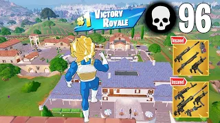 96 Elimination Solo vs Squads Wins Full Gameplay (Fortnite Chapter 5 Ps4 Controller)