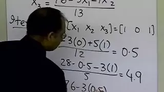 Chapter 04.08: Lesson: Gauss-Seidel Method of Solving Simultaneous Linear Equations: Example: Part 1