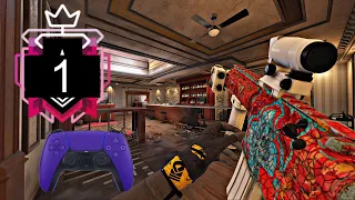 *CHAMPION* WHAT 30,000 HOURS ON CONTROLLER LOOKS LIKE in Operation Deadly Omen RAINBOW SIX SIEGE