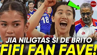 Jia SINAGIP si De Brito sa BASHING! Fifi FAN Fave!, 4 Alas Player DOUBLE Digits Brilliance of Jia!