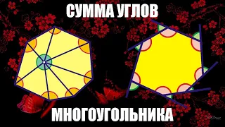 Сумма углов многоугольника