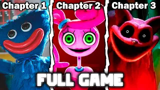 Poppy Playtime: Chapter 1, 2, 3 - FULL GAME Walkthrough (No Commentary)