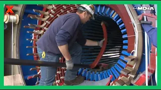 Excellence Technical Skill In High Voltage Electric Motor Rewinding | Super Large Motor And Stator