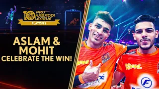 Aslam Inamdar & Mohit Goyat Celebrate Sensational Win In The PKL 10 Final