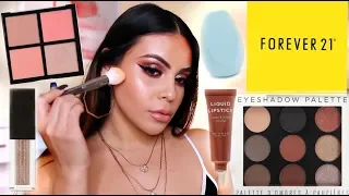 FOREVER 21 MAKEUP FIRST IMPRESSIONS: SO MANY GREAT PRODUCTS + BRUSHES! | JuicyJas