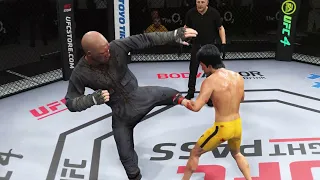 UFC4 Bruce Lee vs Jason Voorhees EA Sports UFC 4  Epic Fight