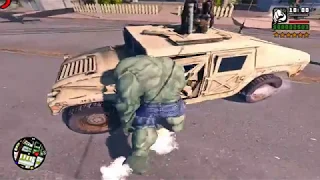 GTA San Andreas : HULK MOD (V Graphics) Download