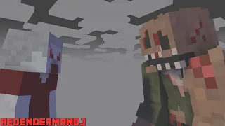 SCP-082 vs AML-082 - Minecraft Battle Animation